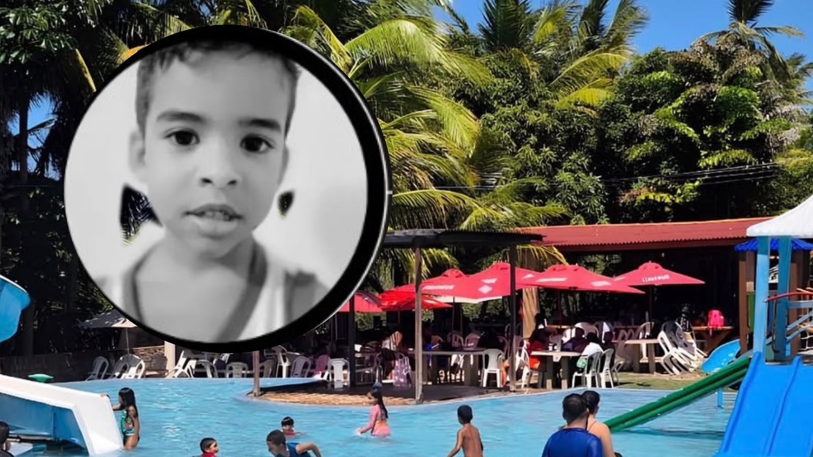 Menino de 5 anos morre afogado em parque aquático