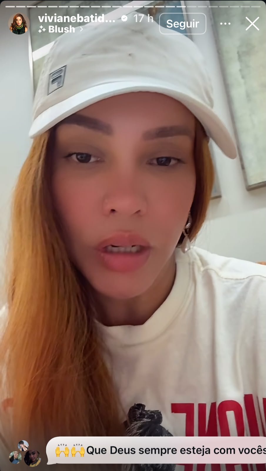 Viviane Batidão relata acidente de lancha e culpa piloto